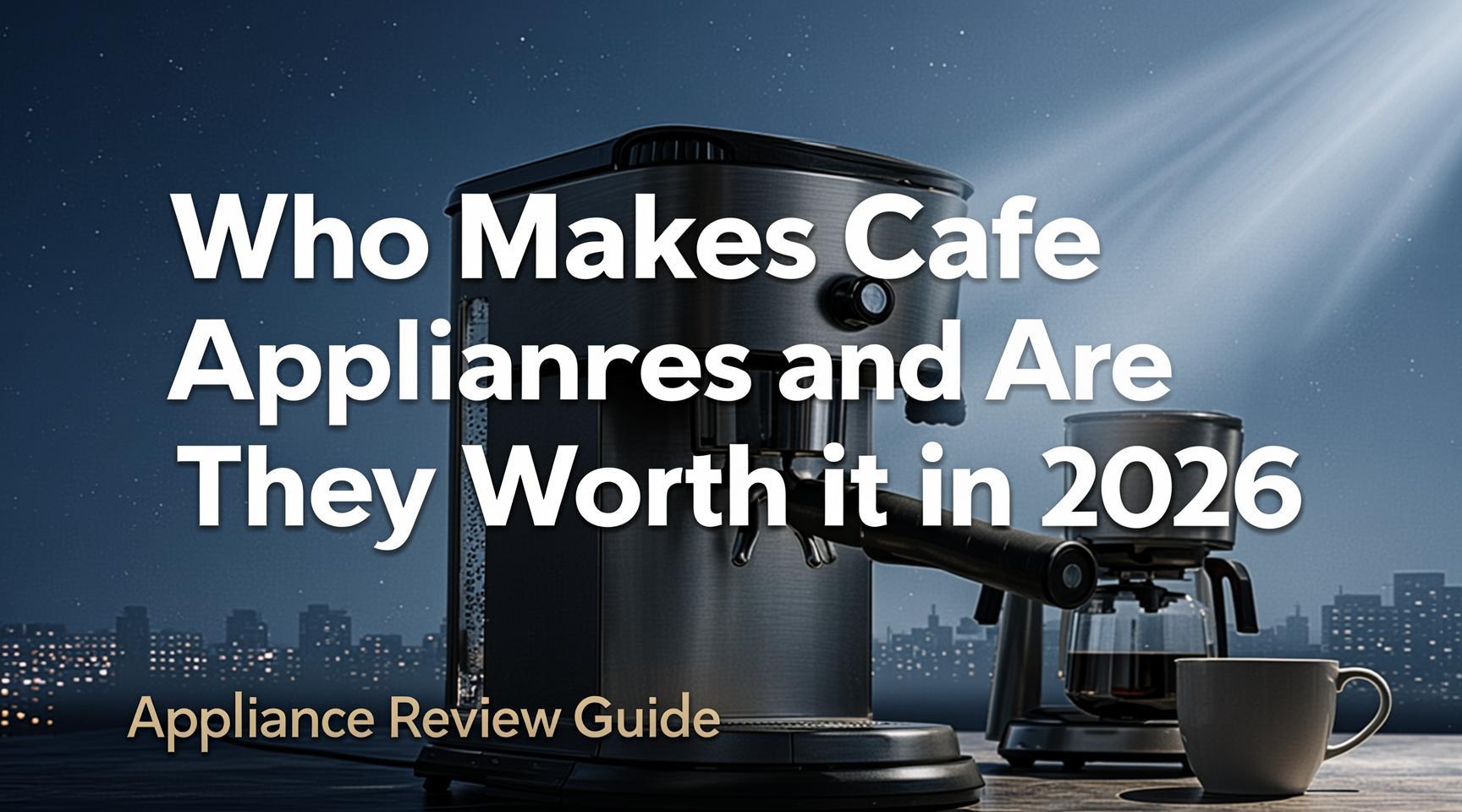 Who Makes Cafe Appliances and Are They Worth It in 2026