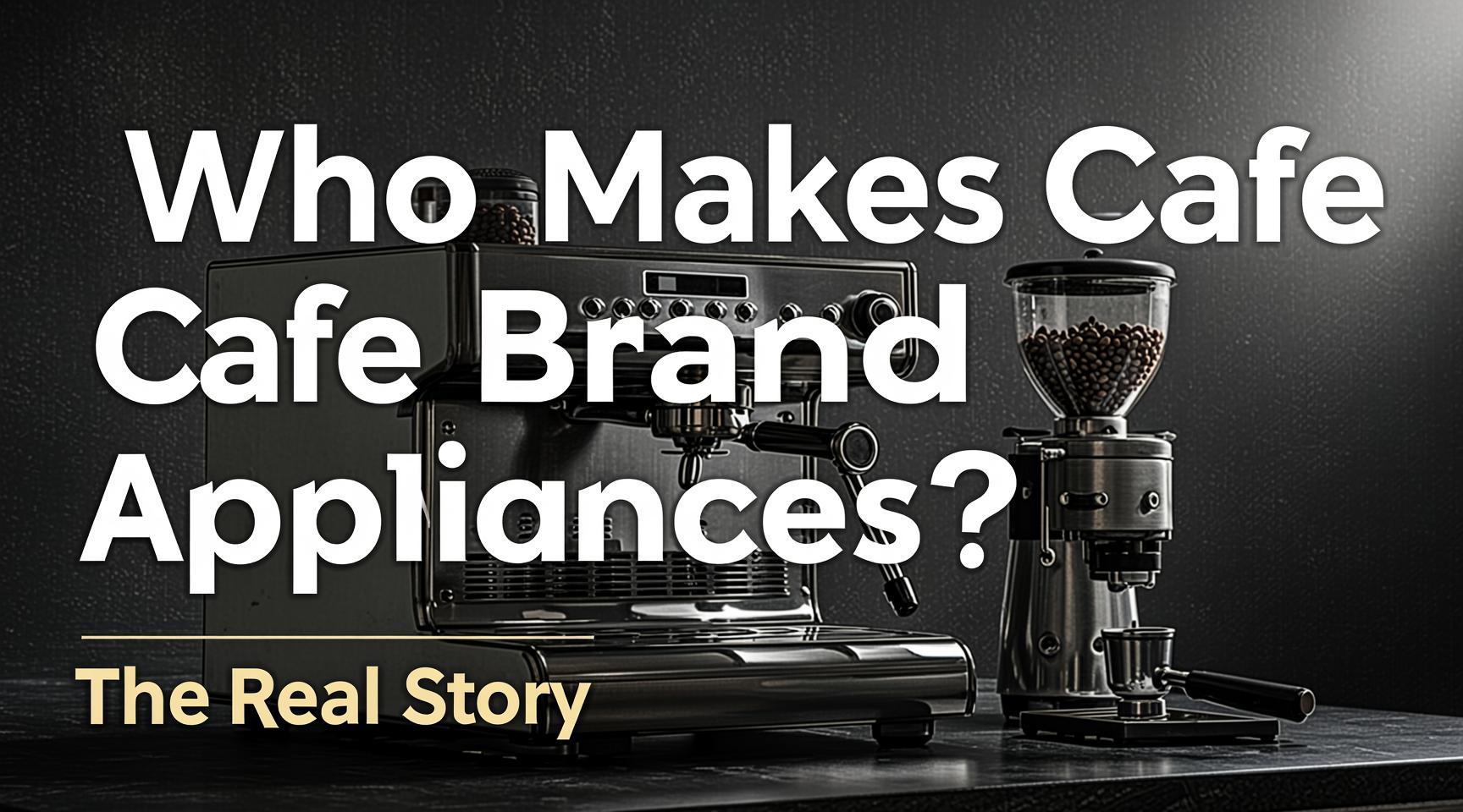Who Makes Cafe Brand Appliances? The Real Story