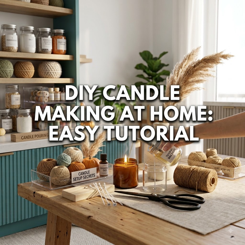 DIY Candle Making at Home